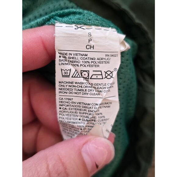 Old Navy Active Women’s S Green Hooded Lightweight Windbreaker Jacket Gorpcore - Picture 5 of 8